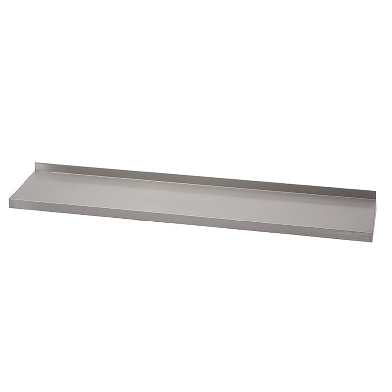 Gastro M RVS wandplank zonder steunen 100x40cm Gastro M RVS wandplank zonder steunen 100x40cm
