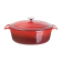 Vogue ovale inductie braadpan rood 6L Vogue ovale inductie braadpan rood 6L
