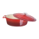 Vogue ovale inductie braadpan rood 6L Vogue ovale inductie braadpan rood 6L