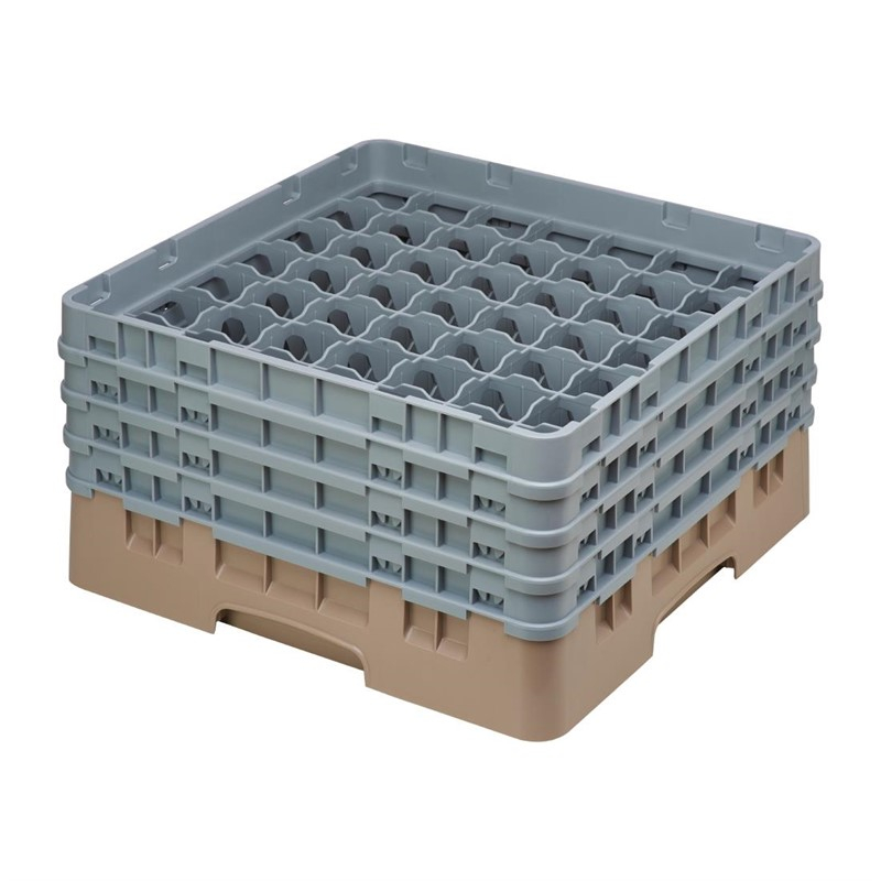 Cambro Camrack vaatwaskorf met 49 compartimenten max. glashoogte 21,5cm Cambro Camrack vaatwaskorf met 49 compartimenten max. glashoogte 21,5cm