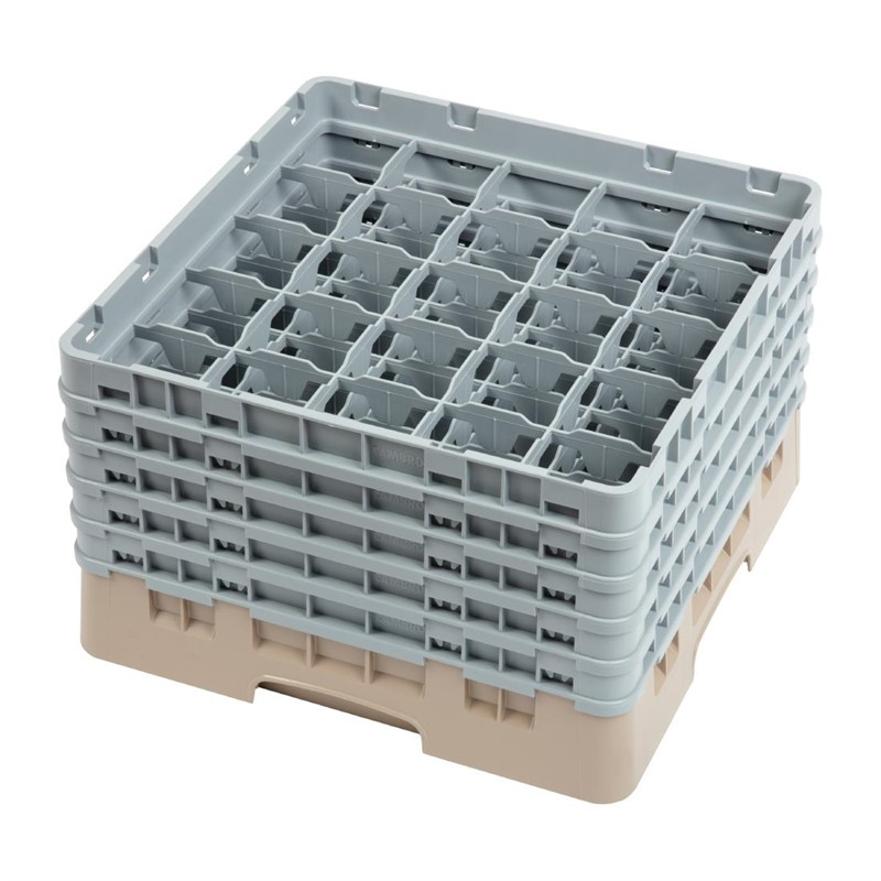 Cambro Camrack vaatwaskorf met 25 compartimenten max. glashoogte 25,7cm Cambro Camrack vaatwaskorf met 25 compartimenten max. glashoogte 25,7cm
