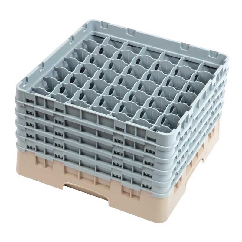 Cambro Camrack vaatwaskorf met 49 compartimenten max. glashoogte 25,7cm Cambro Camrack vaatwaskorf met 49 compartimenten max. glashoogte 25,7cm