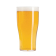 BBP genucleëerde polycarbonaat bierglazen pint/570ml CE-markering (48 stuks) BBP genucleëerde polycarbonaat bierglazen pint/570ml CE-markering (48 stuks)