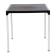 Bolero vierkante horeca tafel met aluminium poten zwart 75cm Bolero vierkante horeca tafel met aluminium poten zwart 75cm