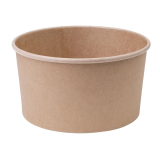 Fiesta Compostable Ronde Kraft Saladeschaal 1L (300 Stuks)