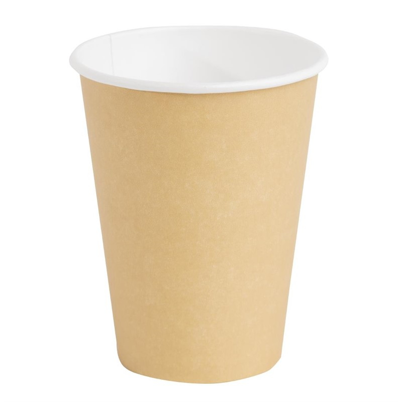 Fiesta Recyclable koffiebekers enkelwandig lichtbruin 34cl (1000 stuks) Fiesta Recyclable koffiebekers enkelwandig lichtbruin 34cl (1000 stuks)