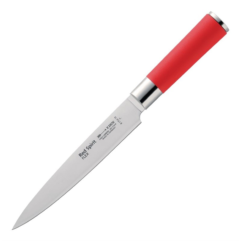 Dick Red Spirit flexibel fileermes 18cm Dick Red Spirit flexibel fileermes 18cm