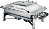 Saro Inductie Chafing Dish Met Zelfsluiting Deksel, 1/1 GN Model Rainer Saro Inductie Chafing Dish Met Zelfsluiting Deksel, 1/1 GN Model Rainer
