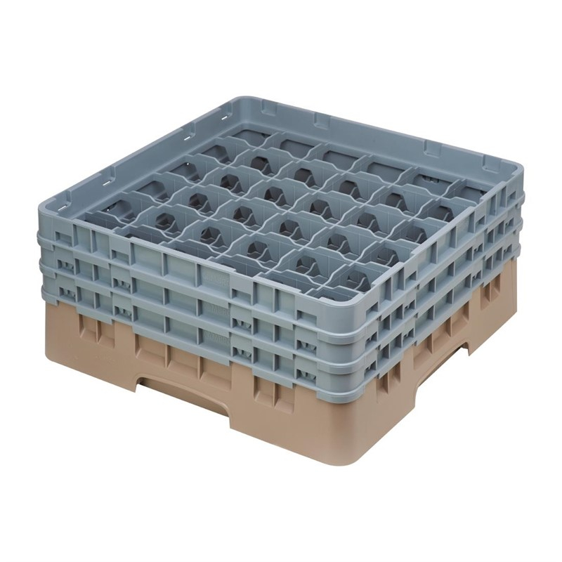 Cambro Camrack vaatwaskorf met 36 compartimenten max. glashoogte 17,4cm Cambro Camrack vaatwaskorf met 36 compartimenten max. glashoogte 17,4cm