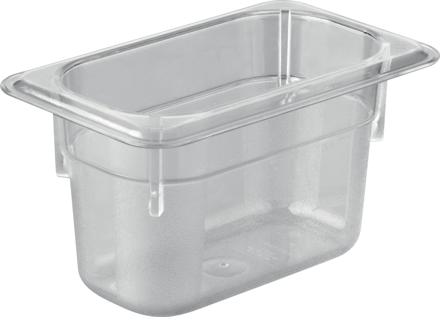 Gastronormbak Polycarbonaat 1/9 GN 100 mm diepte Gastronormbak Polycarbonaat 1/9 GN 100 mm diepte