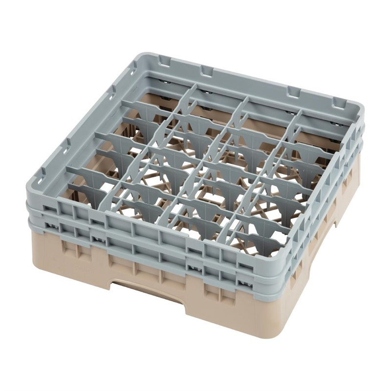 Cambro Camrack vaatwaskorf met 16 compartimenten max. glashoogte 13,3cm Cambro Camrack vaatwaskorf met 16 compartimenten max. glashoogte 13,3cm