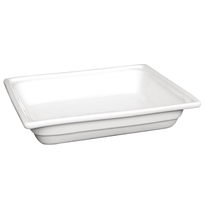 Olympia Whiteware GN 1/2 schaal 100mm diep Olympia Whiteware GN 1/2 schaal 100mm diep