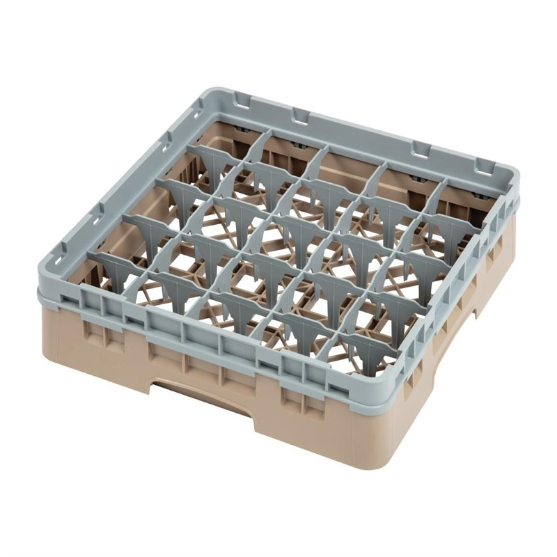 Cambro Camrack vaatwaskorf met 25 compartimenten max. glashoogte 9,2cm Cambro Camrack vaatwaskorf met 25 compartimenten max. glashoogte 9,2cm