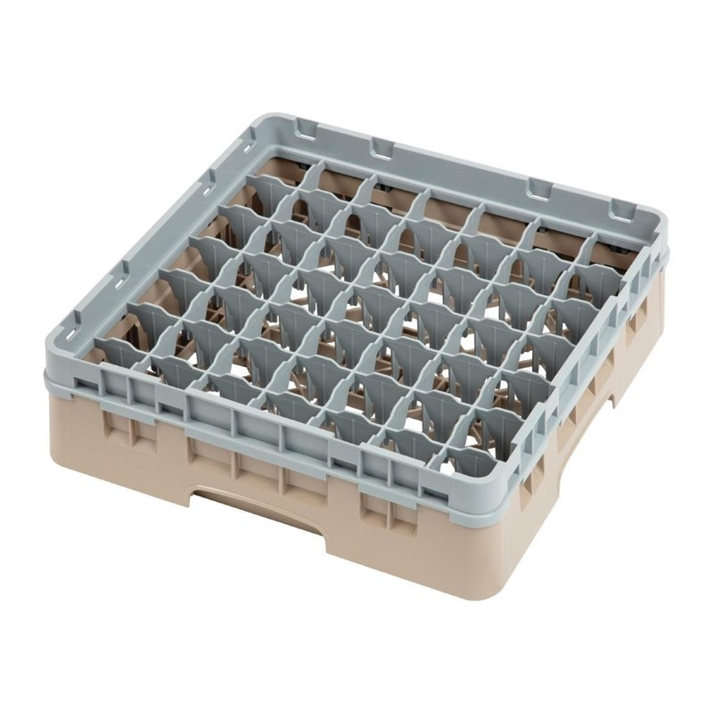 Cambro Camrack vaatwaskorf met 49 compartimenten max. glashoogte 9,2cm Cambro Camrack vaatwaskorf met 49 compartimenten max. glashoogte 9,2cm