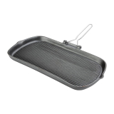 Vogue Gietijzeren Inductie Grillpan 22,5 x 38cm