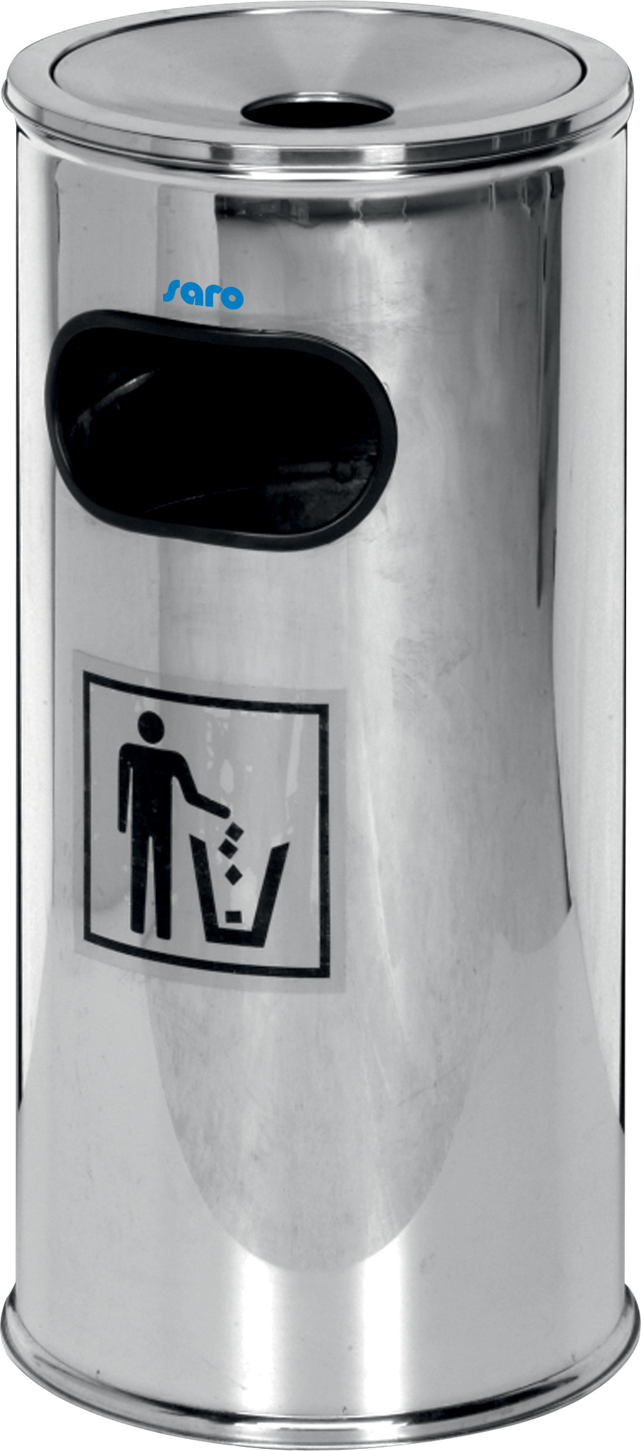 SARO Afvalbak met asbak model REMCO SARO Afvalbak met asbak model REMCO