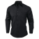 Uniform Works unisex overhemd lange mouw zwart M Uniform Works unisex overhemd lange mouw zwart M