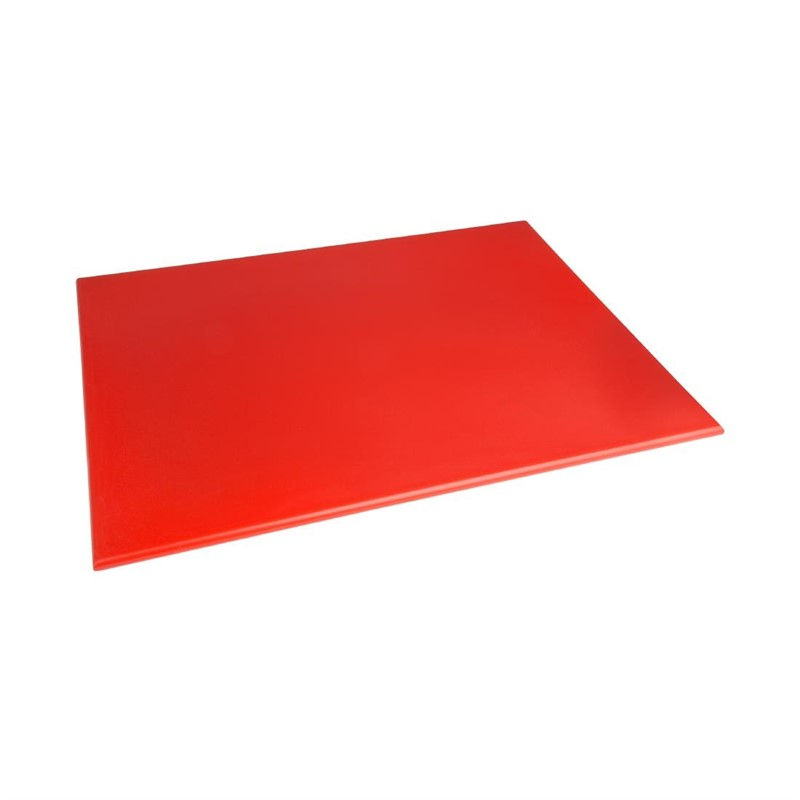 Hygiplas HDPE snijplank rood 600x450x12mm Hygiplas HDPE snijplank rood 600x450x12mm