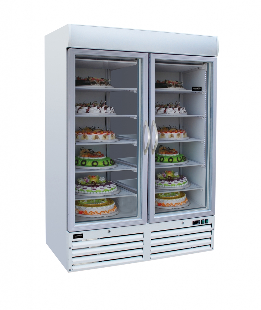 Vrieskast 2 Glasdeuren Vrieskast 2 Glasdeuren