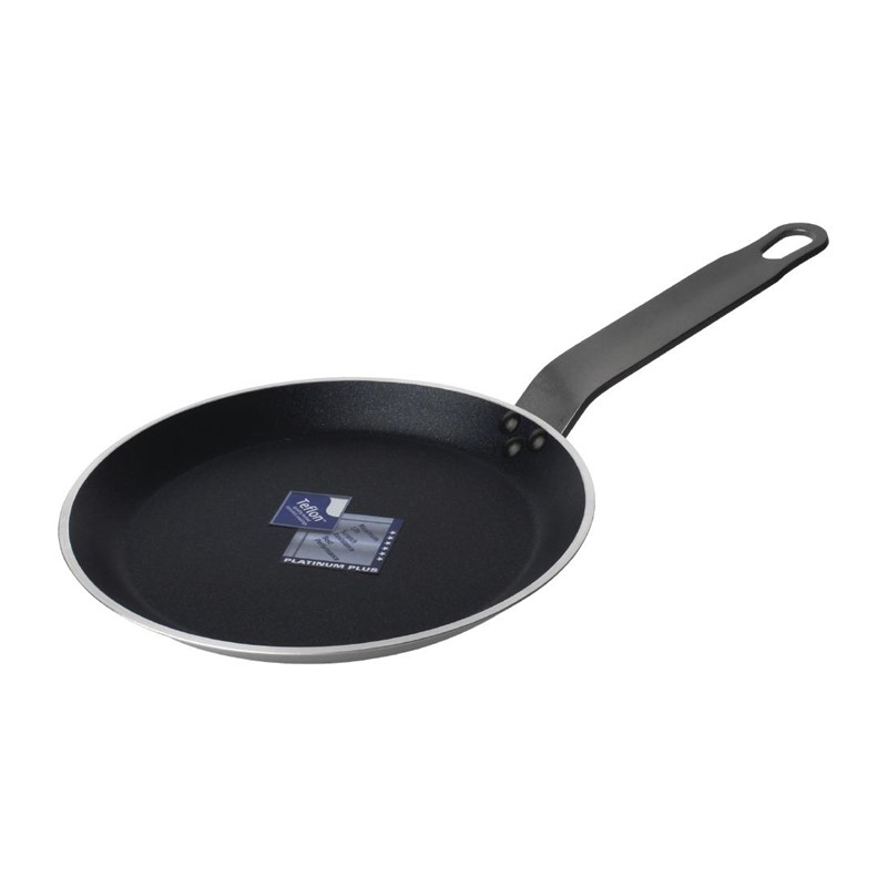 Vogue platinum plus geanodiseerd aluminium anti-aanbak teflon crêpepan 30cm Vogue platinum plus geanodiseerd aluminium anti-aanbak teflon crêpepan 30cm