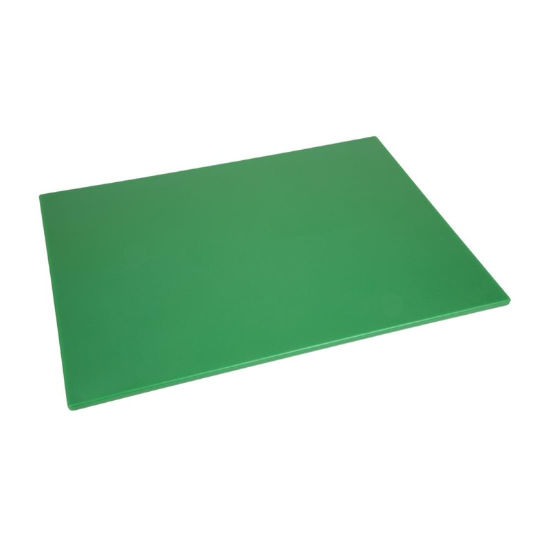 Hygiplas LDPE snijplank groen 600x450x10mm Hygiplas LDPE snijplank groen 600x450x10mm