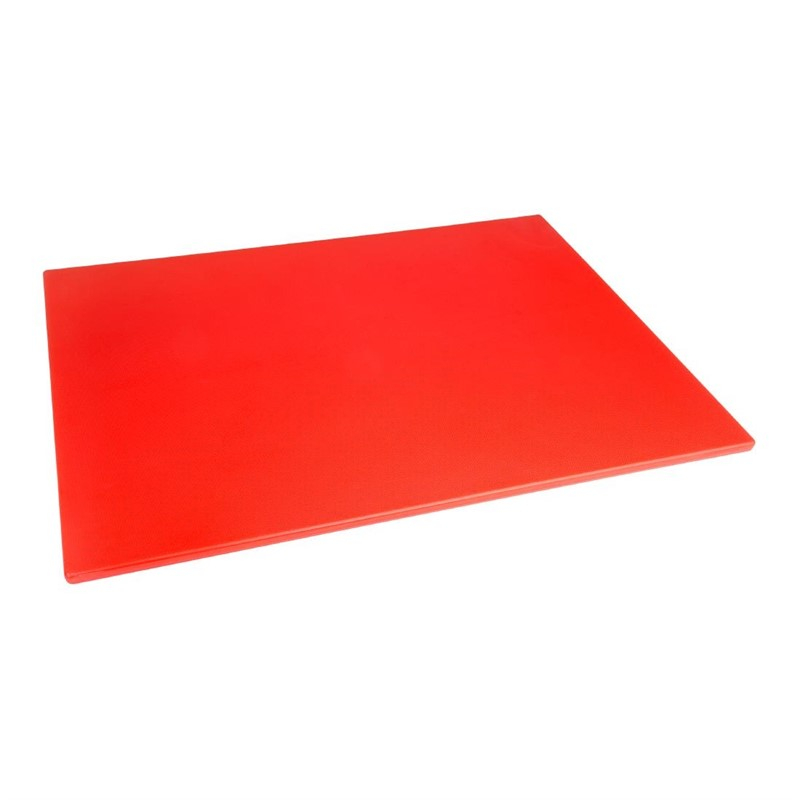 Hygiplas LDPE snijplank rood 600x450x10mm Hygiplas LDPE snijplank rood 600x450x10mm