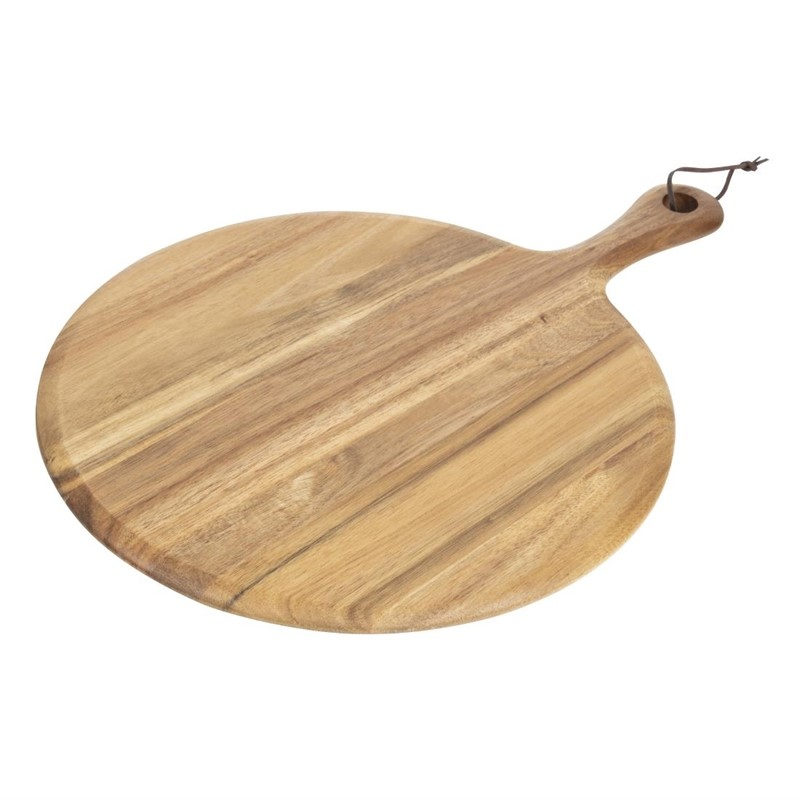 Olympia acaciahouten plank rond 33cm Olympia acaciahouten plank rond 33cm