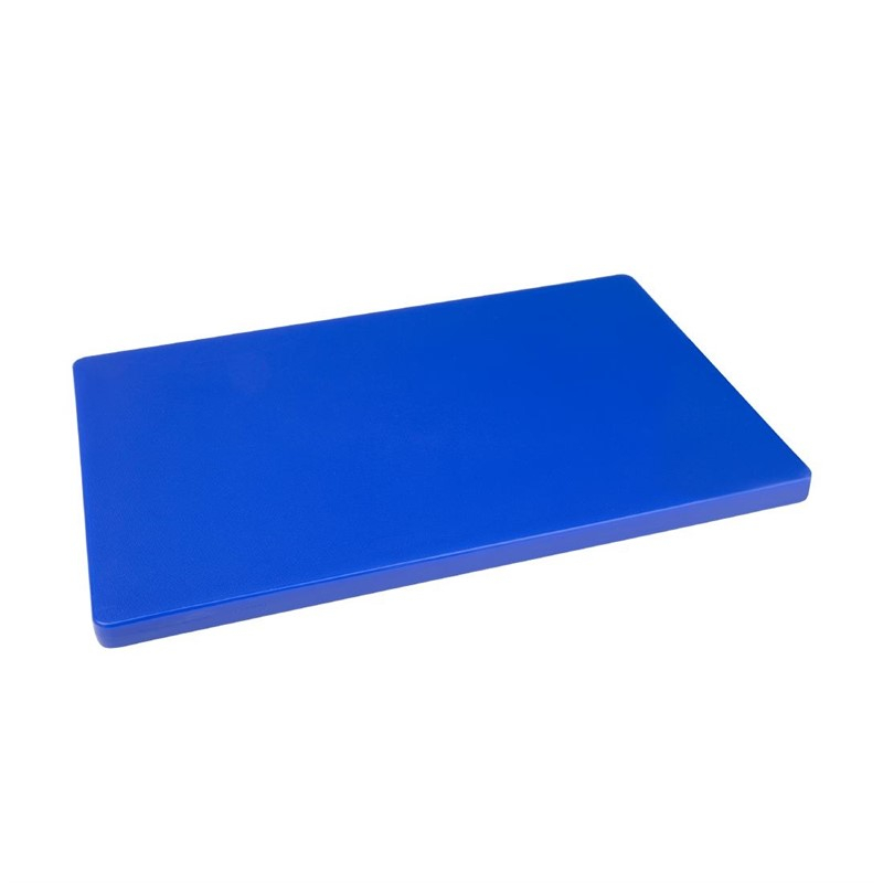 Hygiplas LDPE extra dikke snijplank blauw 450x300x20mm Hygiplas LDPE extra dikke snijplank blauw 450x300x20mm