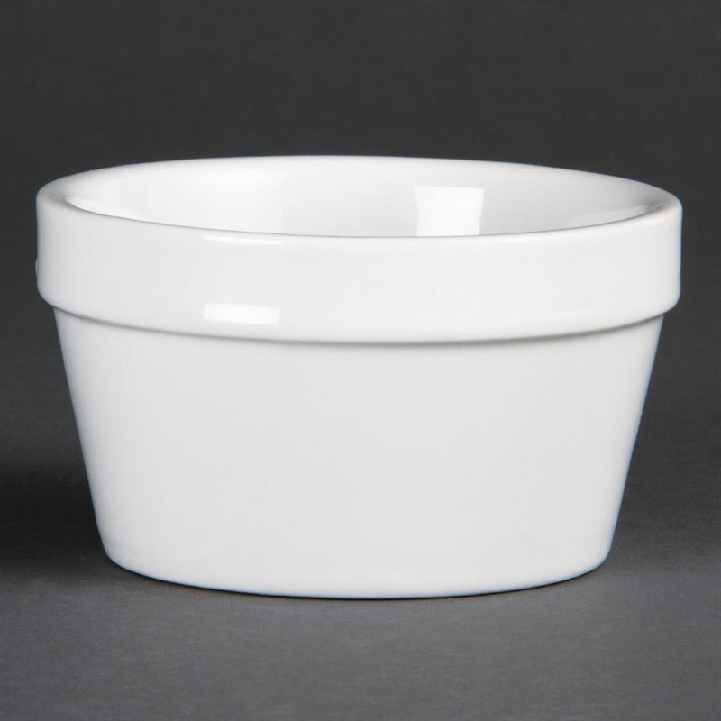 Olympia stapelbare ramekin wit 95mm (6 stuks) Olympia stapelbare ramekin wit 95mm (6 stuks)