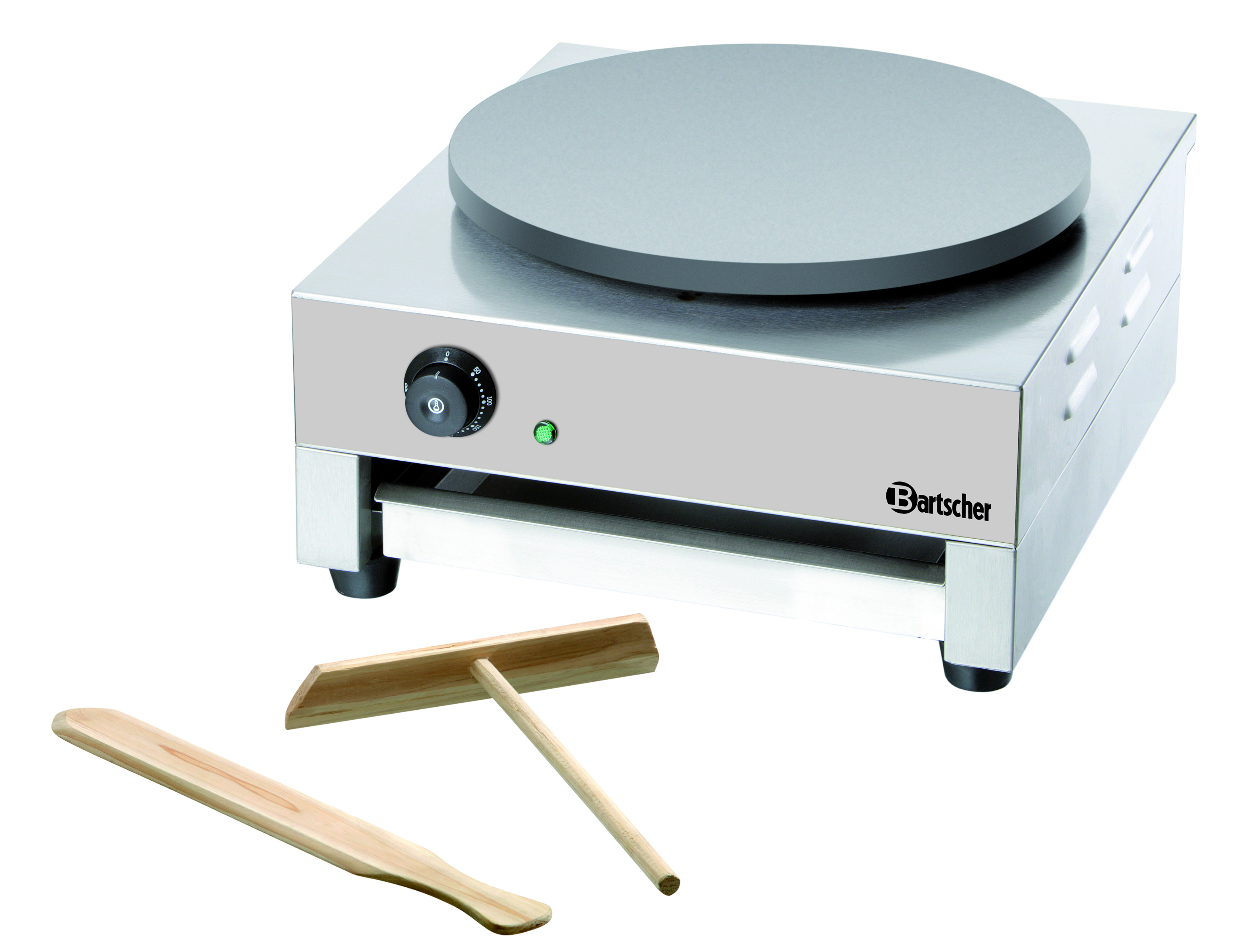 Crêpe-bakplaat, 1 plaat, 400 mm Crêpe-bakplaat, 1 plaat, 400 mm