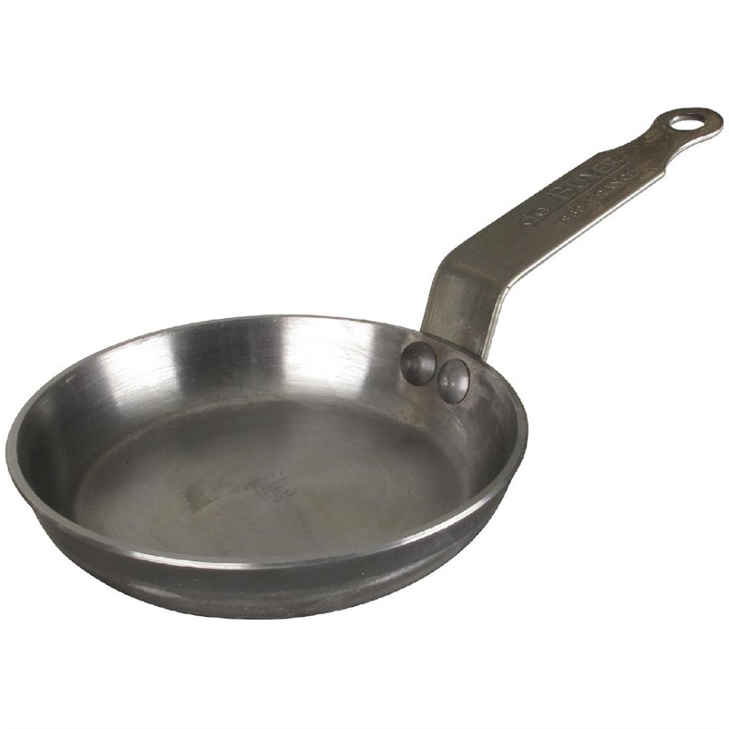 De Buyer Mineral B blauwstalen crêpepan 12cm De Buyer Mineral B blauwstalen crêpepan 12cm