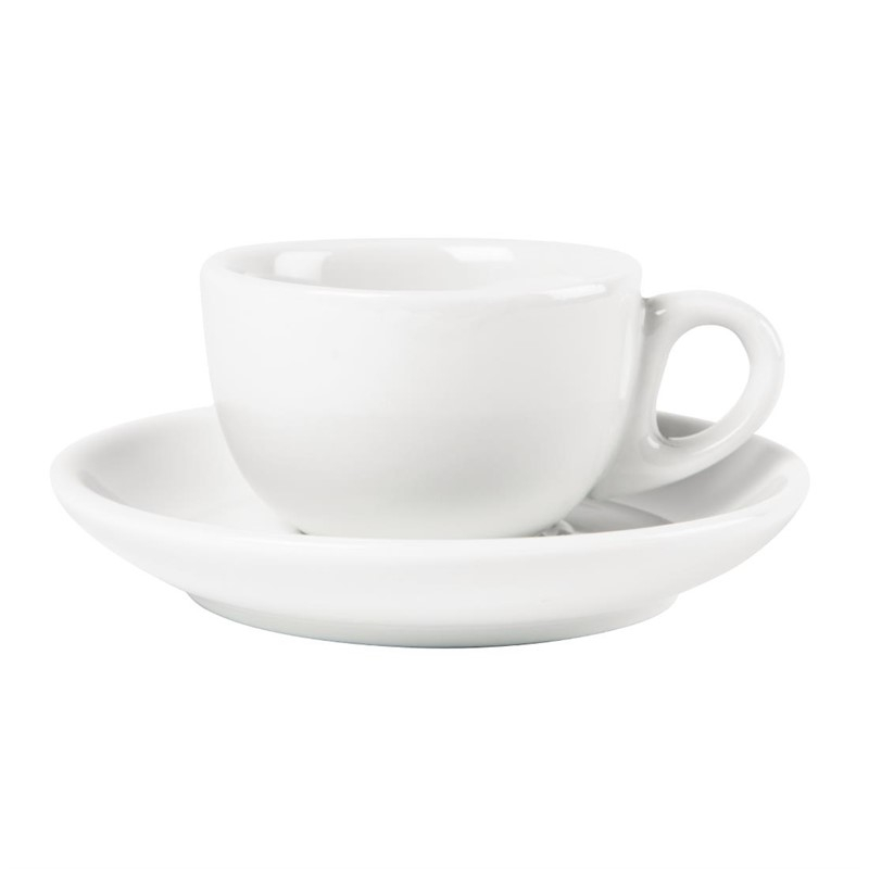 Olympia Whiteware espressokopjes 8,5cl (12 stuks) Olympia Whiteware espressokopjes 8,5cl (12 stuks)