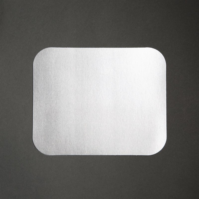 Fiesta Recyclable deksels voor aluminium bakjes DA086 (500 stuks) Fiesta Recyclable deksels voor aluminium bakjes DA086 (500 stuks)