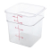 Cambro Camsquare vierkante polycarbonaat voedseldoos 3,8L Cambro Camsquare vierkante polycarbonaat voedseldoos 3,8L