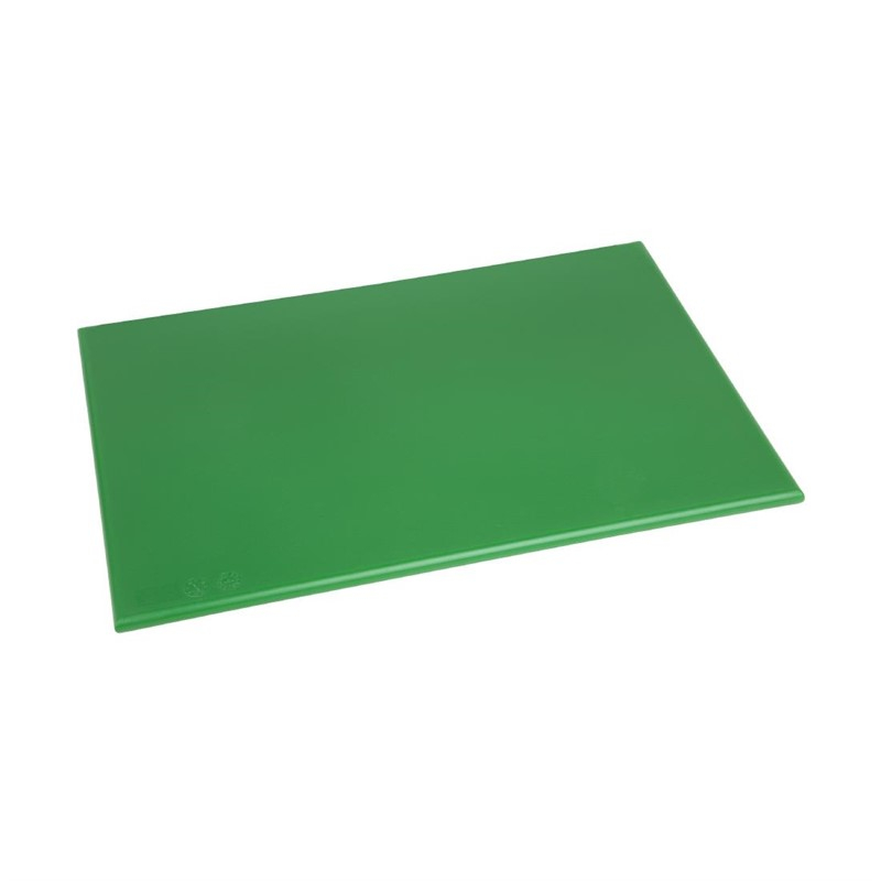 Hygiplas HDPE snijplank groen 450x300x12mm Hygiplas HDPE snijplank groen 450x300x12mm