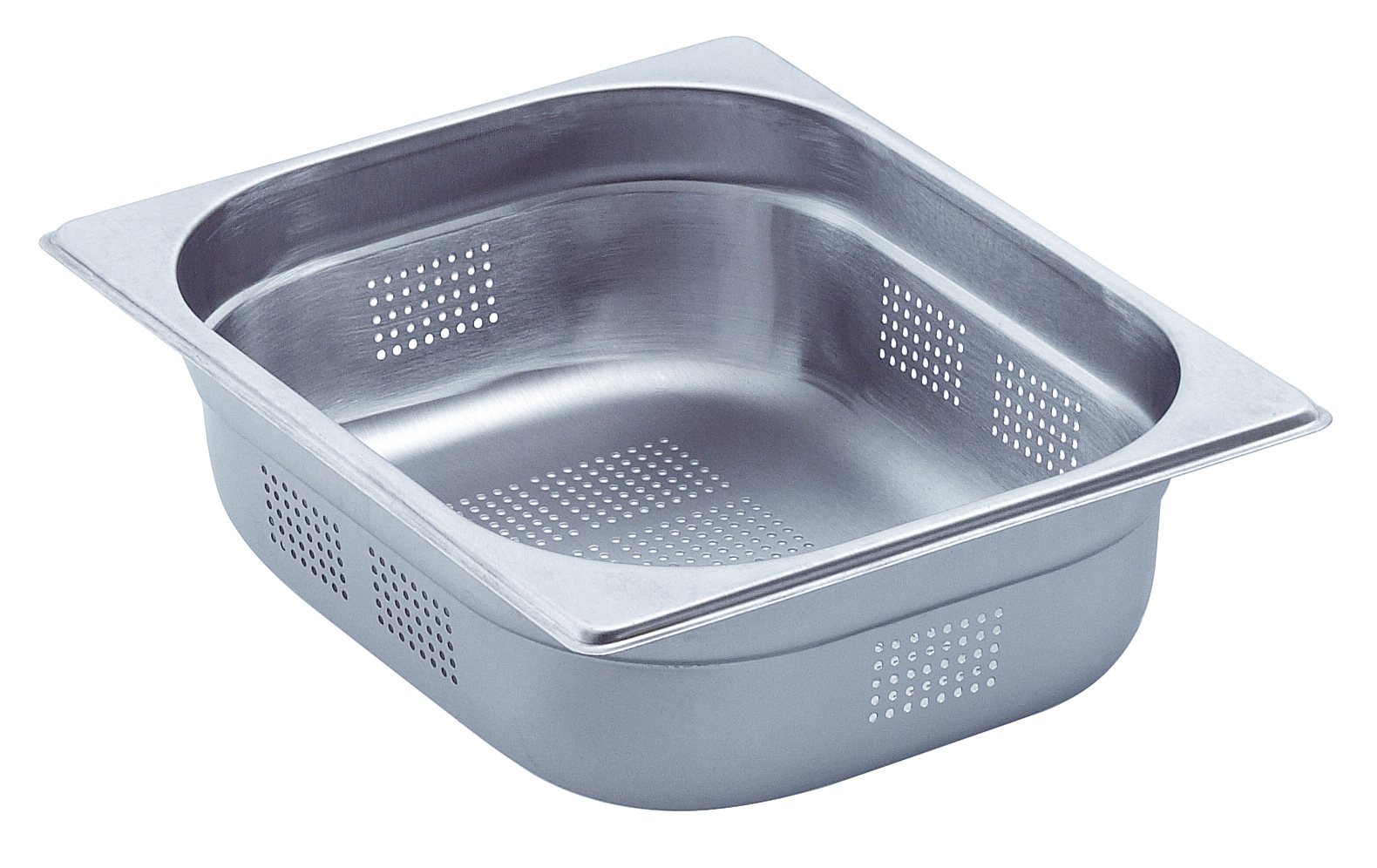 GN-bak, 1/2, D100, geperforeerd GN-bak, 1/2, D100, geperforeerd