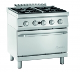 Gasfornuis 700, B800, 4-pits, GO Gasfornuis 700, B800, 4-pits, GO