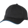 Chef Works Cool Vent baseball cap zwart en blauw Chef Works Cool Vent baseball cap zwart en blauw