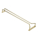 Glasrek messing 41cm Glasrek messing 41cm