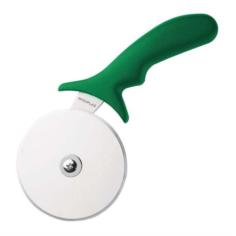 Hygiplas pizzawiel groen 10cm Hygiplas pizzawiel groen 10cm