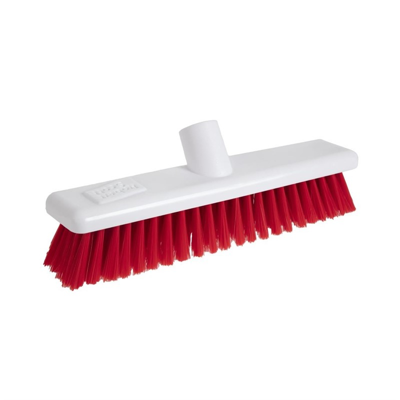 Jantex Hygiene zachte bezem 30cm rood Jantex Hygiene zachte bezem 30cm rood