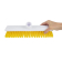 Jantex Hygiene zachte bezem 30cm geel Jantex Hygiene zachte bezem 30cm geel