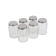 Vogue glazen pot met schroefdeksel 550ml (6 stuks) Vogue glazen pot met schroefdeksel 550ml (6 stuks)