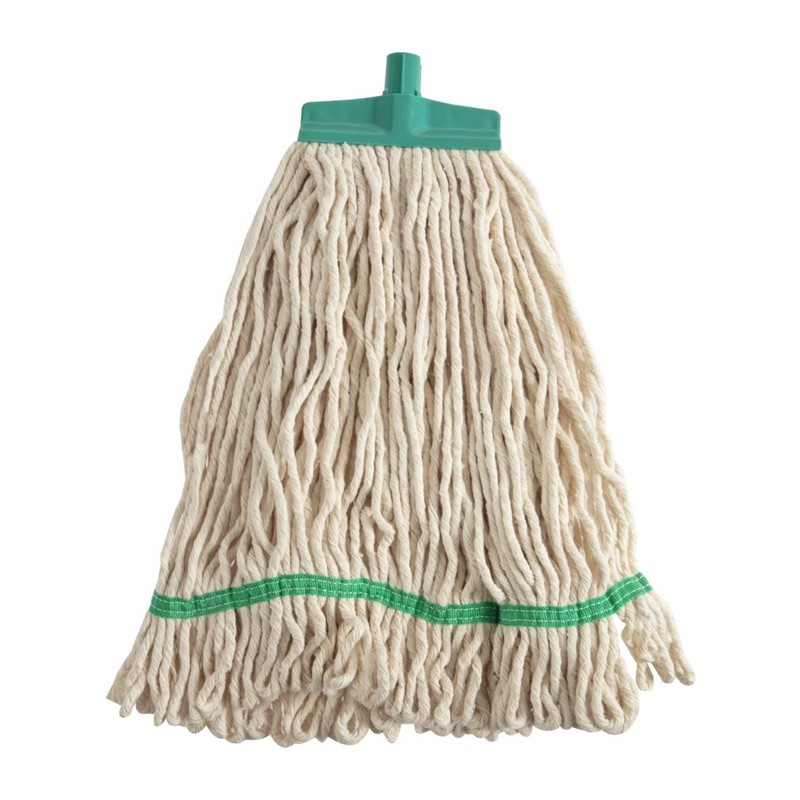 SYR stay-flat Kentucky mop katoen groen SYR stay-flat Kentucky mop katoen groen