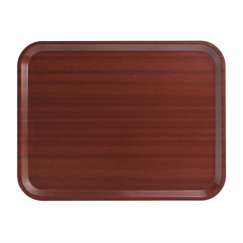 Cambro Capri gelamineerd dienblad mahonie 32,5x26,5cm Cambro Capri gelamineerd dienblad mahonie 32,5x26,5cm