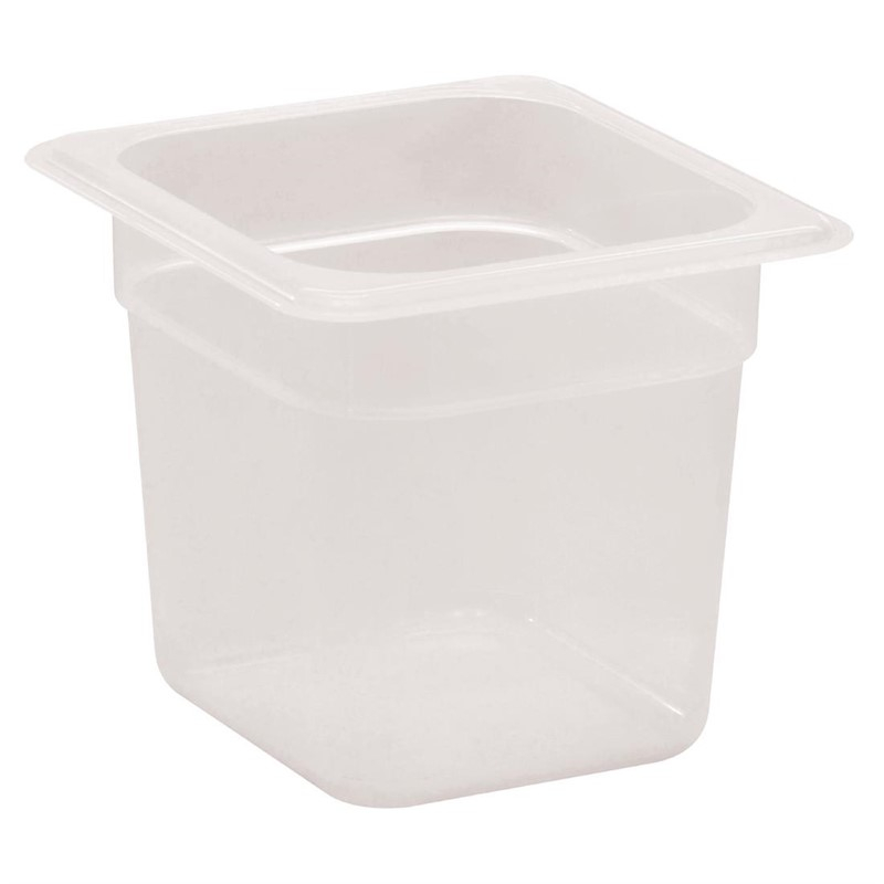 Cambro polypropylene GN 1/6 bak 15cm Cambro polypropylene GN 1/6 bak 15cm