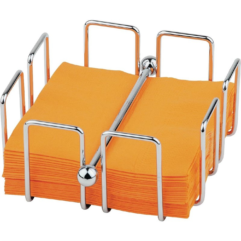 Olympia cocktail servettenhouder 14x14x6,5cm Olympia cocktail servettenhouder 14x14x6,5cm