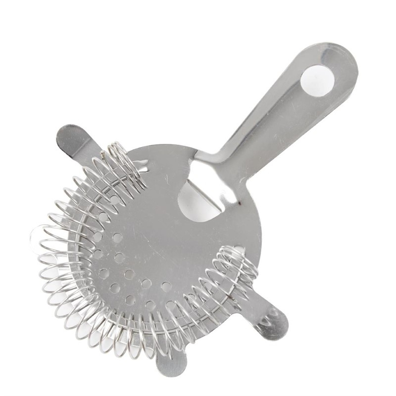 Hawthorne cocktail strainer 4 tanden Hawthorne cocktail strainer 4 tanden