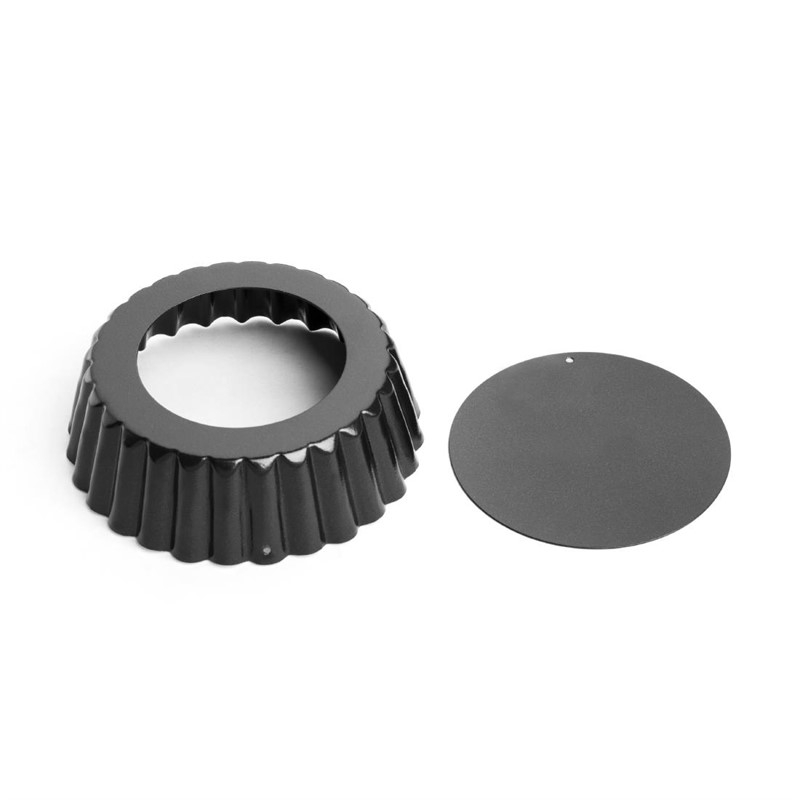 Vogue geplooide diepe anti-kleef quichevorm 10cm Vogue geplooide diepe anti-kleef quichevorm 10cm