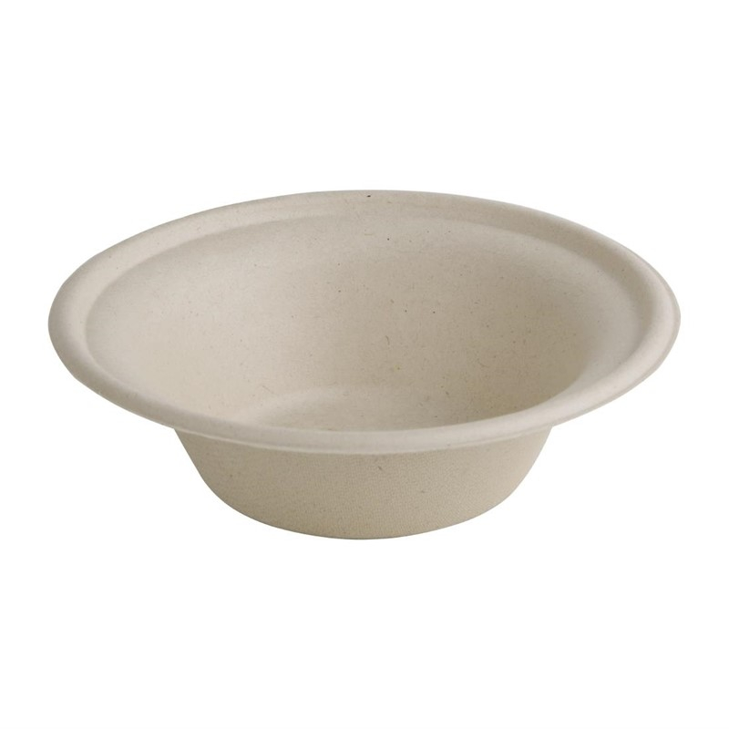 Fiesta Compostable composteerbare bagasse kommen rond 310ml (50 stuks) Fiesta Compostable composteerbare bagasse kommen rond 310ml (50 stuks)